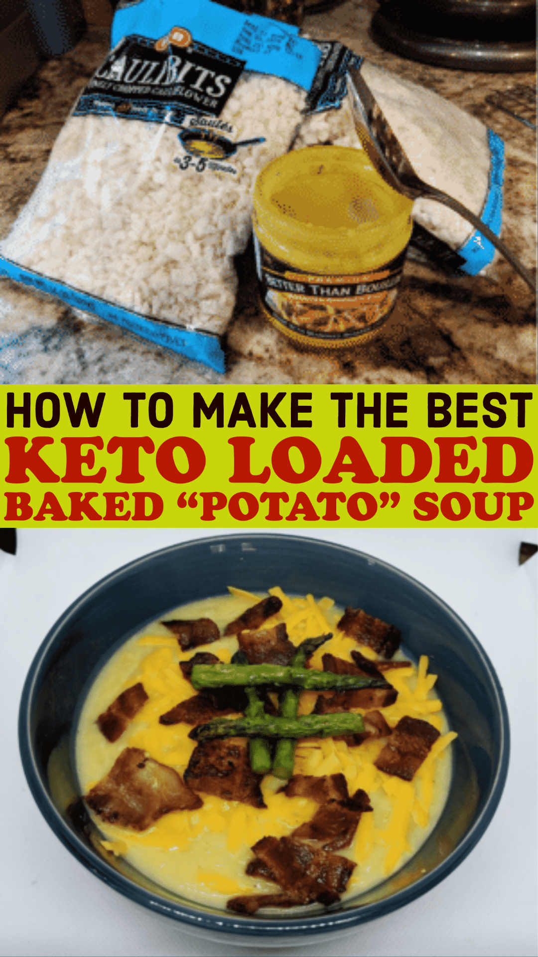 Keto Loaded Baked Potato Soup Keto Recipes Tips More