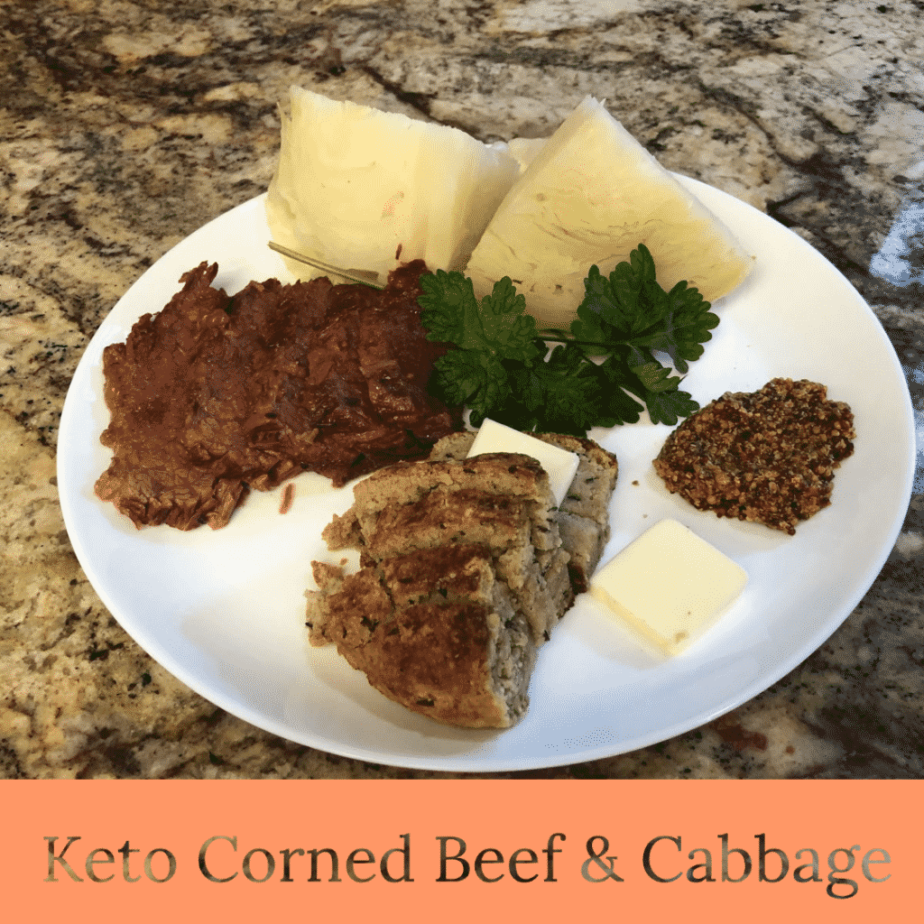 Easy Ketogenic Dinner: Corned Beef and Cabbage - Corned Beef and cabbage