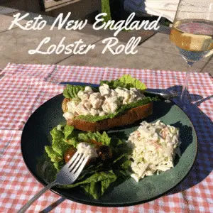 Keto New England Lobster Roll