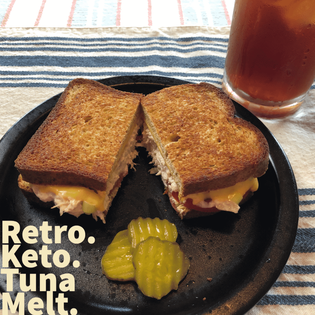 Easy Keto Tuna Melt Recipe 3 Net Carbs