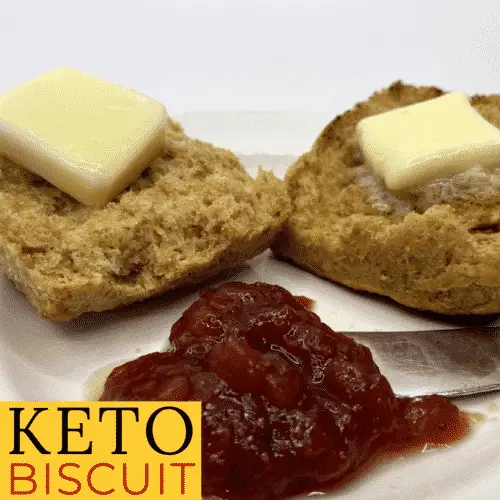 Keto Spicy Honey Butter Chicken Biscuit - Ketonia