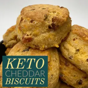 Keto Cheddar Biscuits