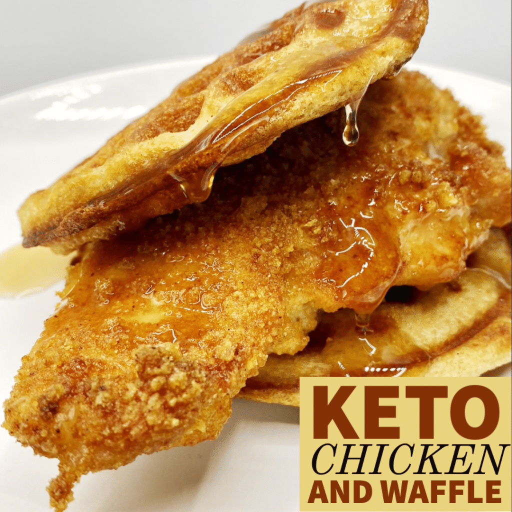 Keto Chicken and Waffle