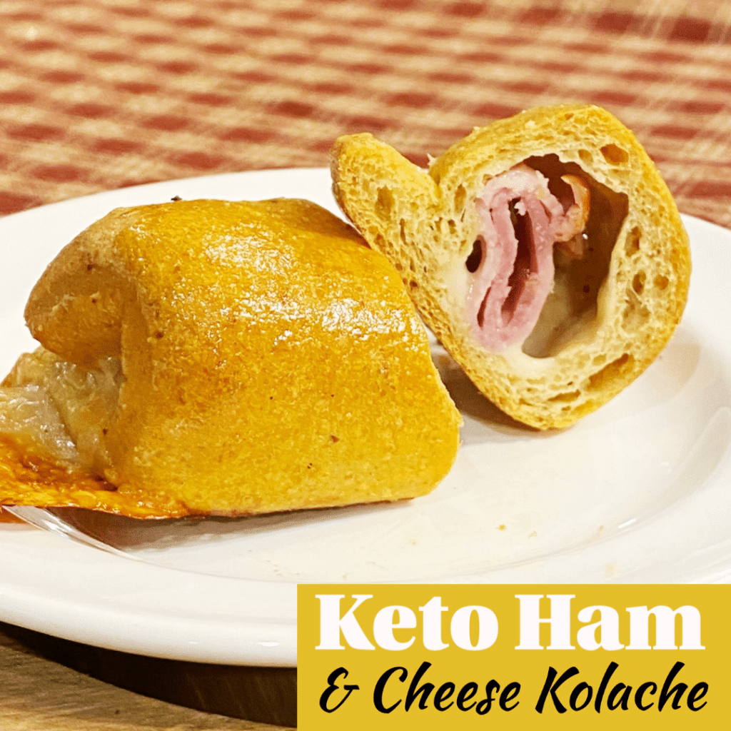 Keto Ham and Cheese Kolache