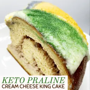 Keto Praline Cream Cheese King Cake