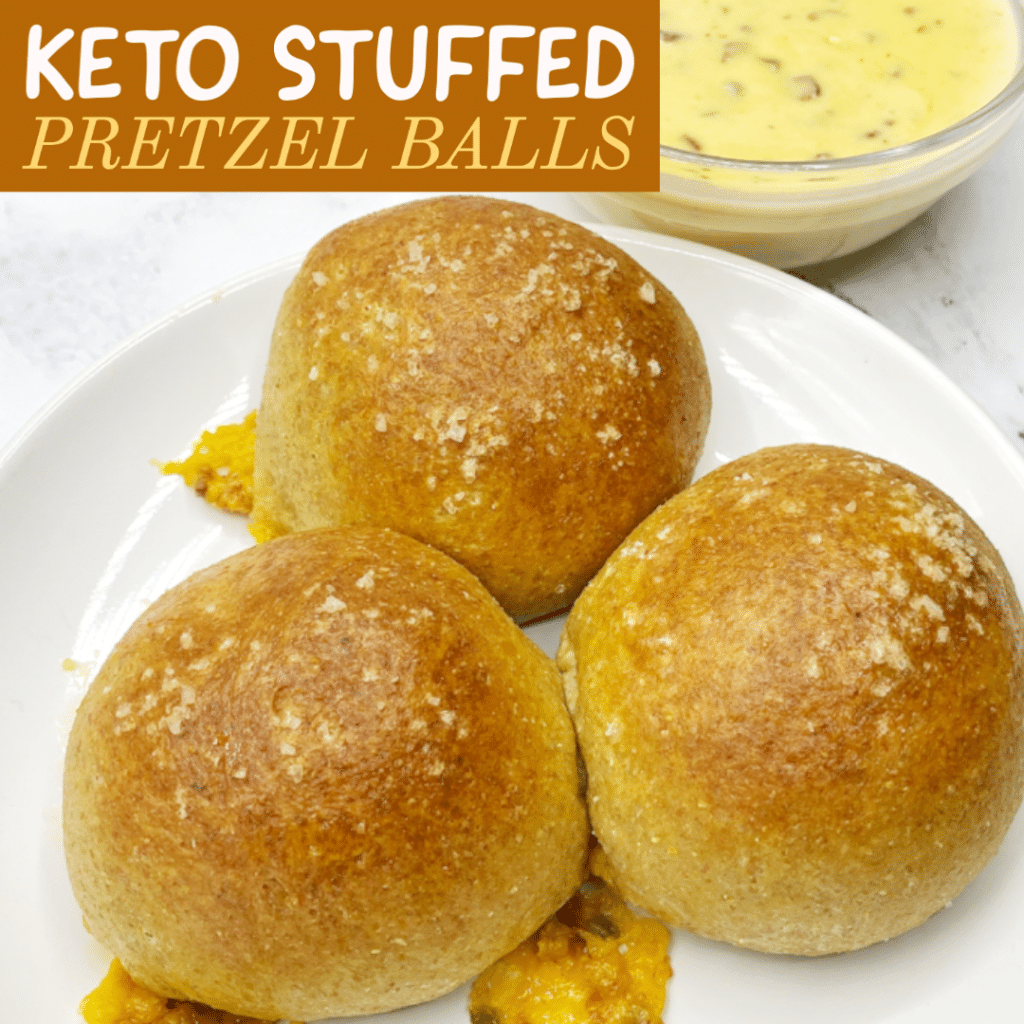 Keto Stuffed Pretzel Balls