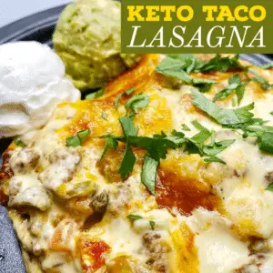 Keto Taco Lasagna