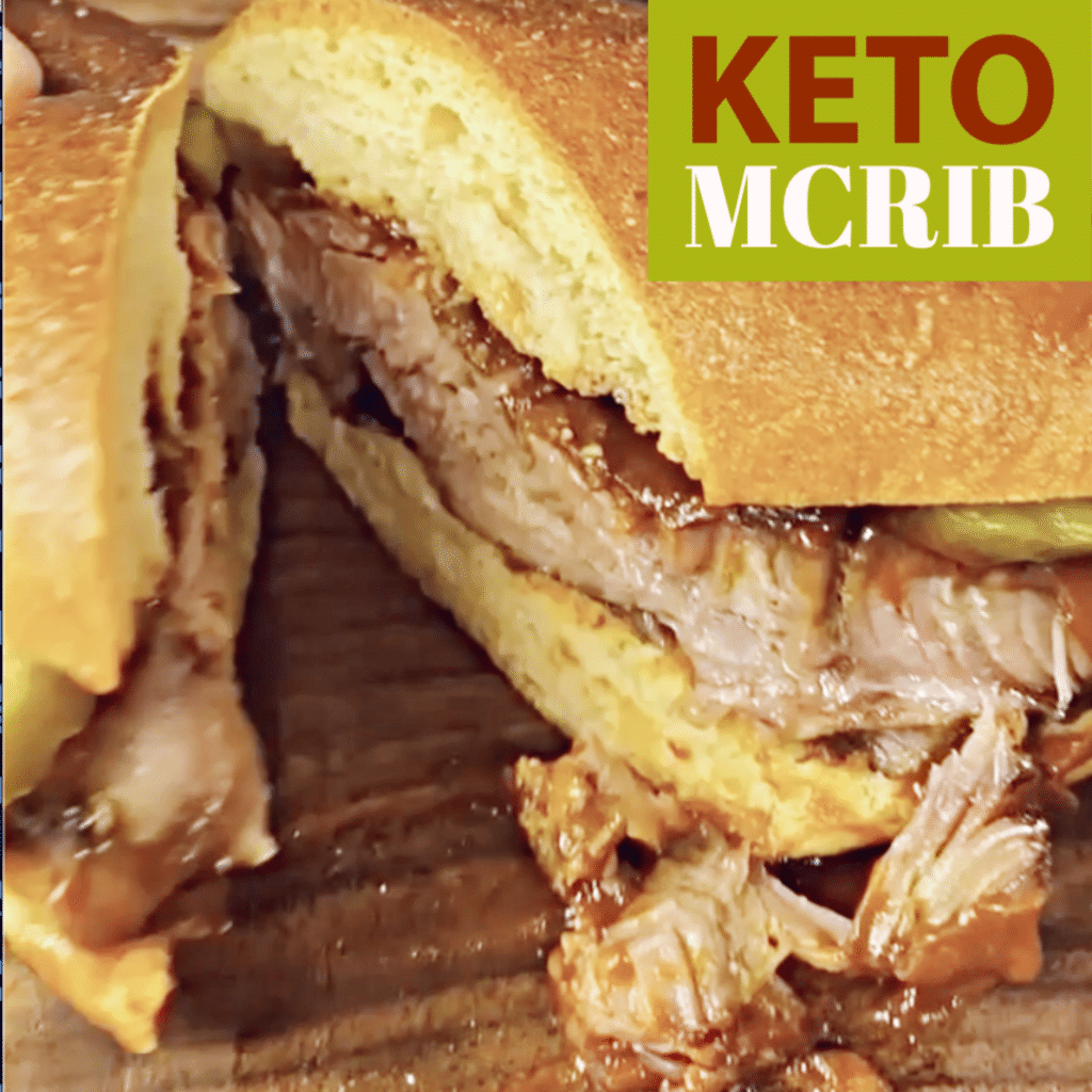 Keto McRib