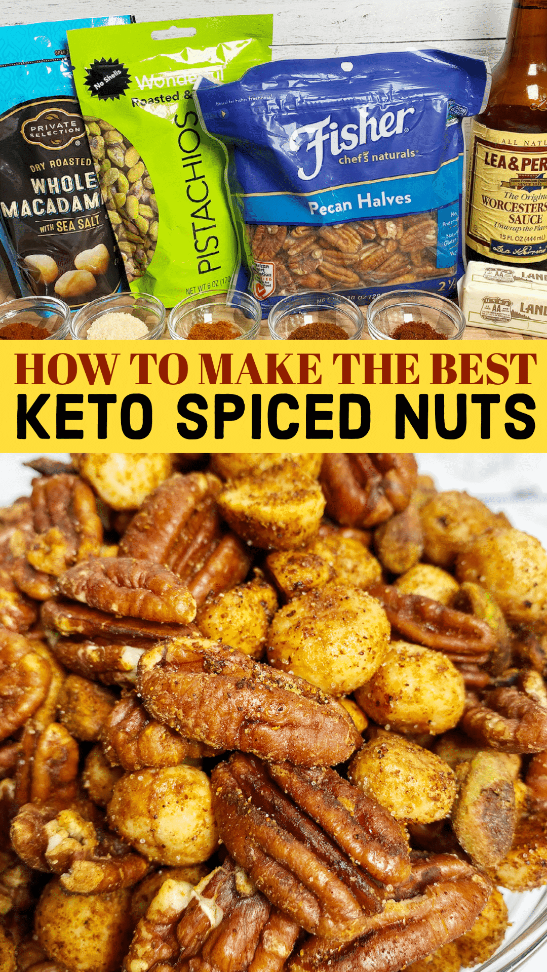 Keto Spiced Nuts Ketonia Low Carb Recipes