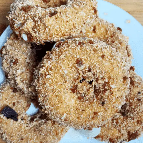 Keto Fried Mozzarella Donuts