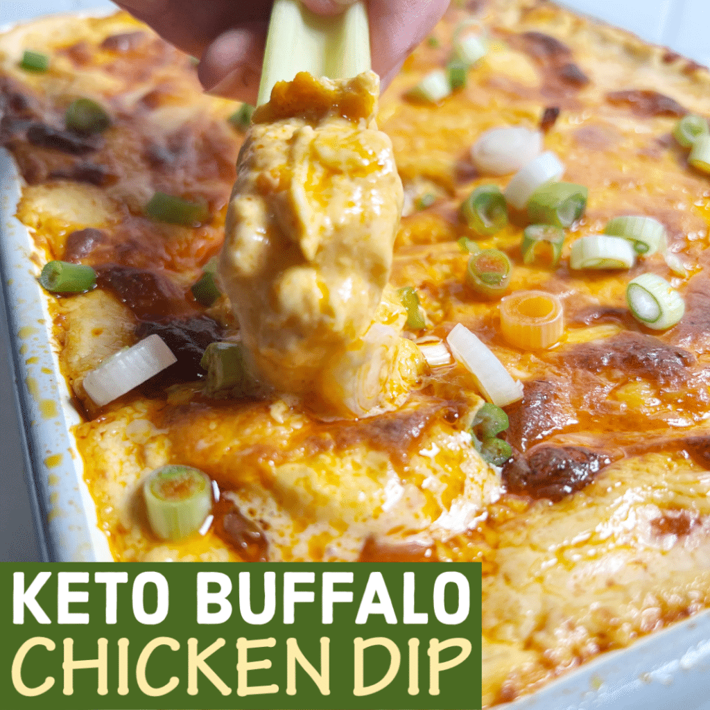 Keto Buffalo Chicken Dip