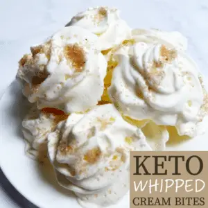 Keto Whipped Cream Bites