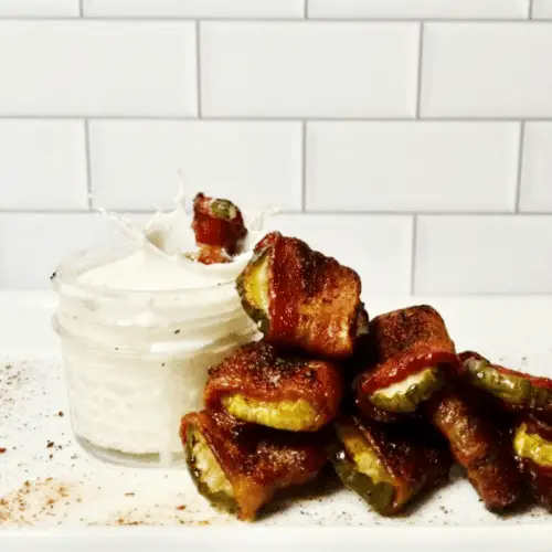 Keto Bacon Wrapped Pickles wp-2