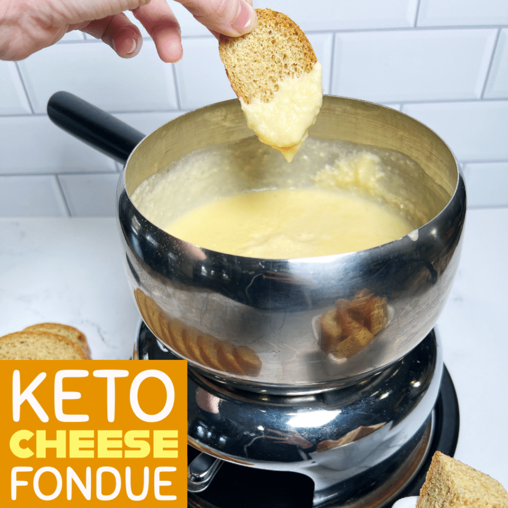 Keto Cheese Fondue