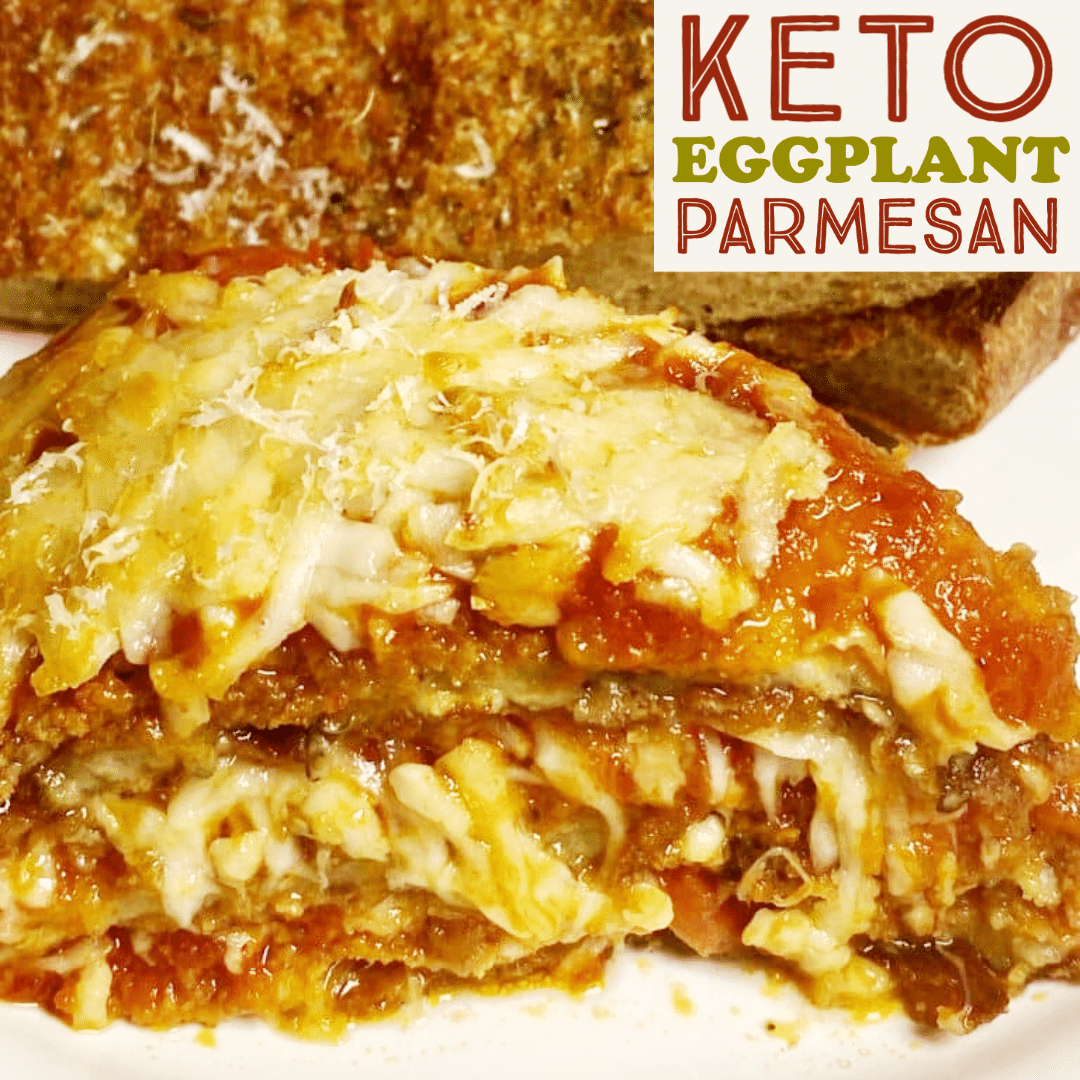 Keto Eggplant Parmesan - Ketonia