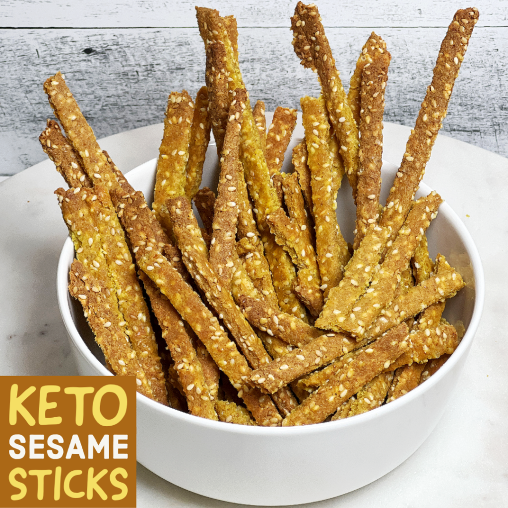 Keto Sesame Sticks Ketonia