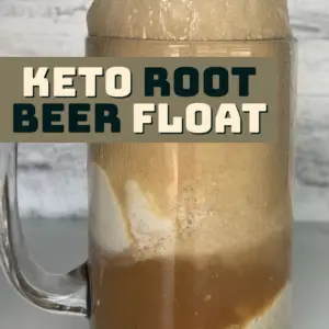 Keto Root Beer Float