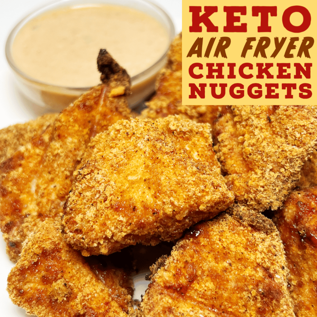 Keto Air Fryer Chicken Nuggets - Ketonia