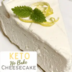 Keto No-Bake Cheesecake