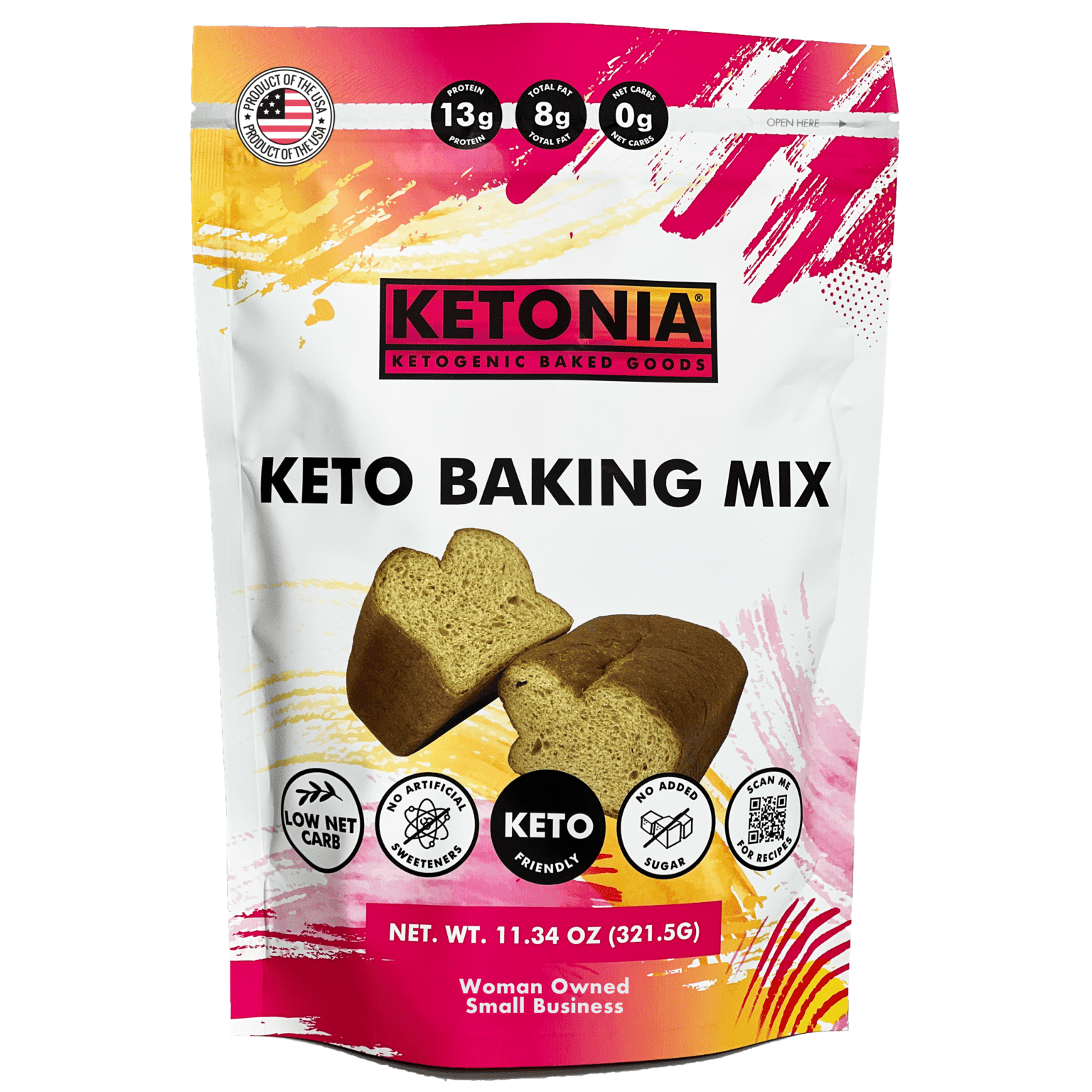 Keto Sourdough Bread 0 Net Carbs   Keto Baking Mix 2 Bring Product Of Usa Square  1536x1536 