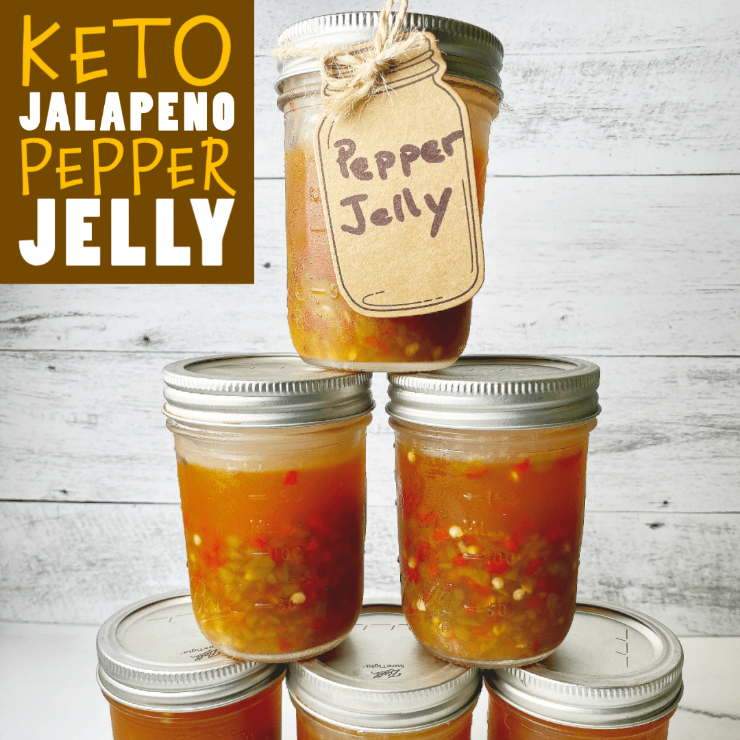 Keto Jalapeno Pepper Jelly
