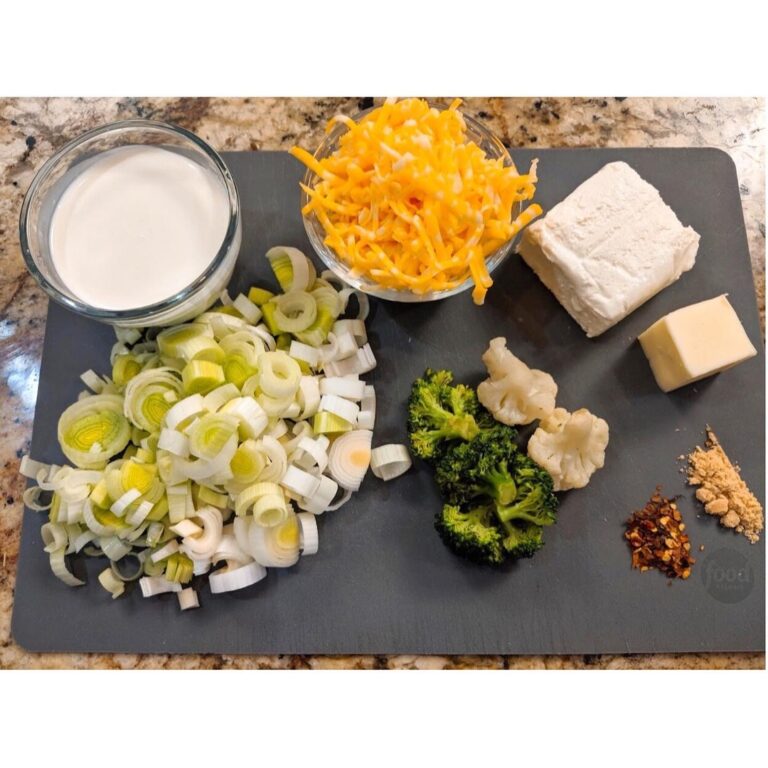 Keto Broccoli Cauliflower Au Gratin