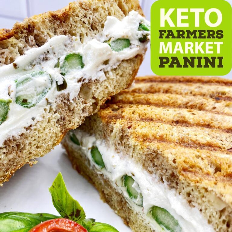 Keto Farmers Market Panini