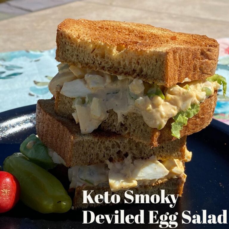 Keto Smoky Deviled Egg Salad