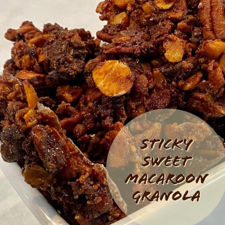Keto Sticky Sweet Ketonia Macaroon Granola