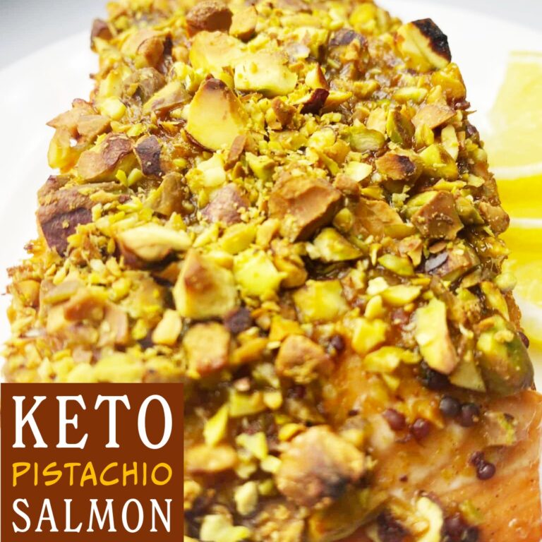 Keto Pistachio Salmon