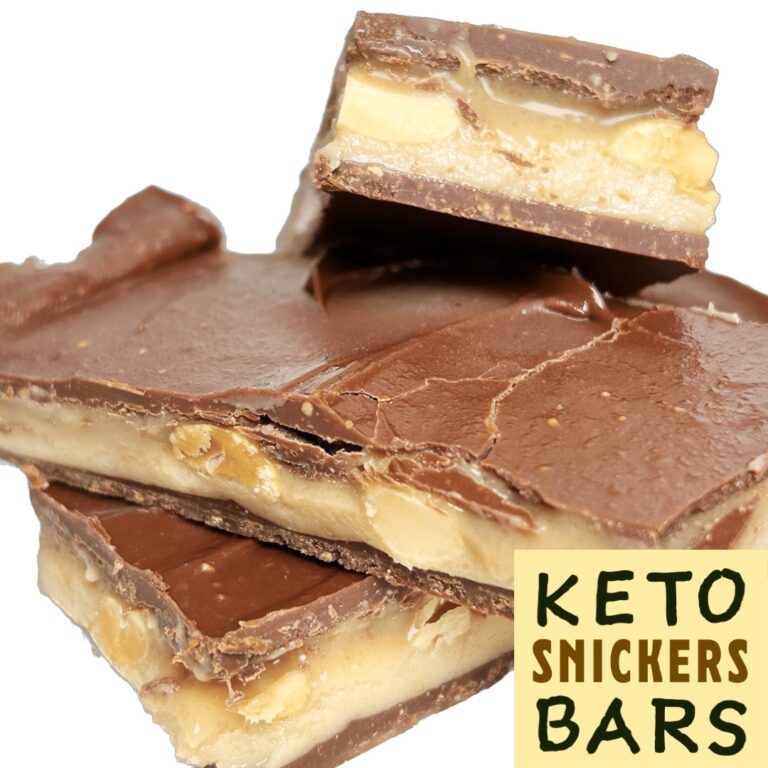 Keto Snickers Bars