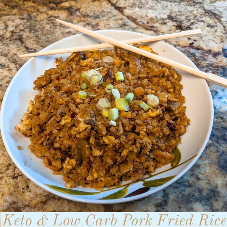 Keto Pork Fried Rice