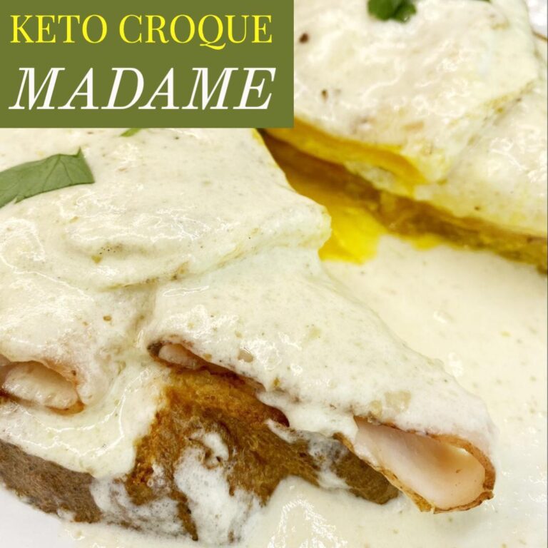 Keto Croque Madame