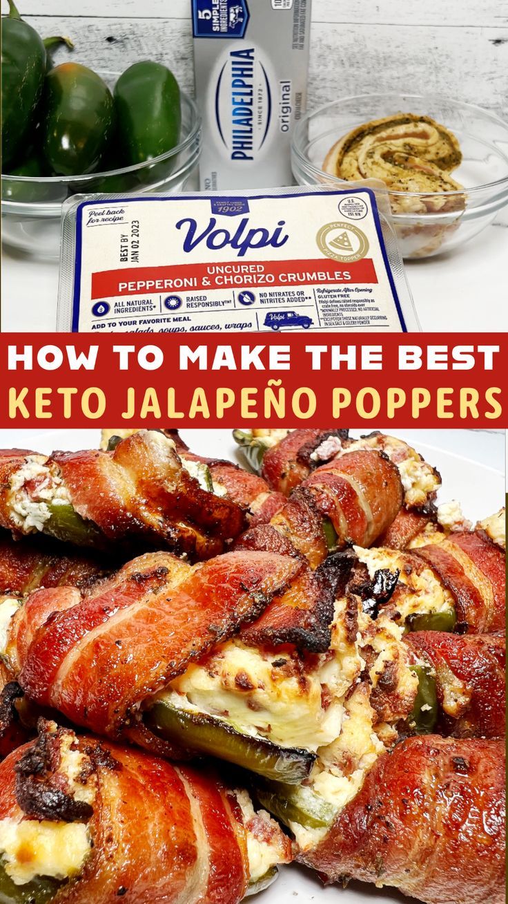 Keto Jalapeño Poppers