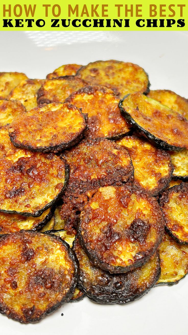 Keto Fried Zucchini