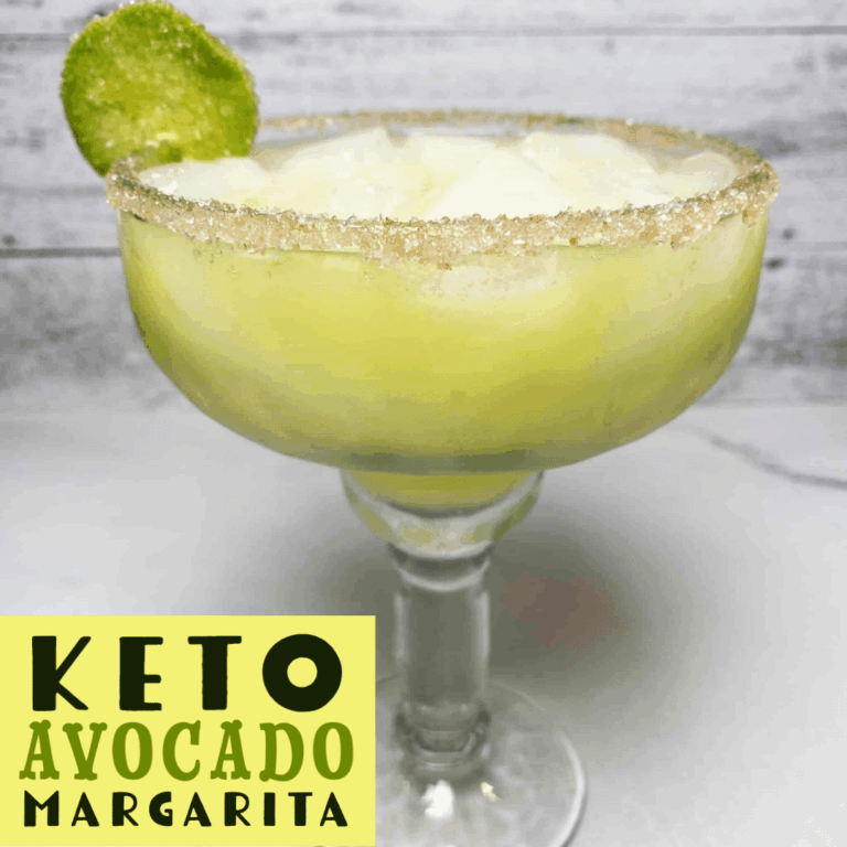 Keto Avocado Margarita
