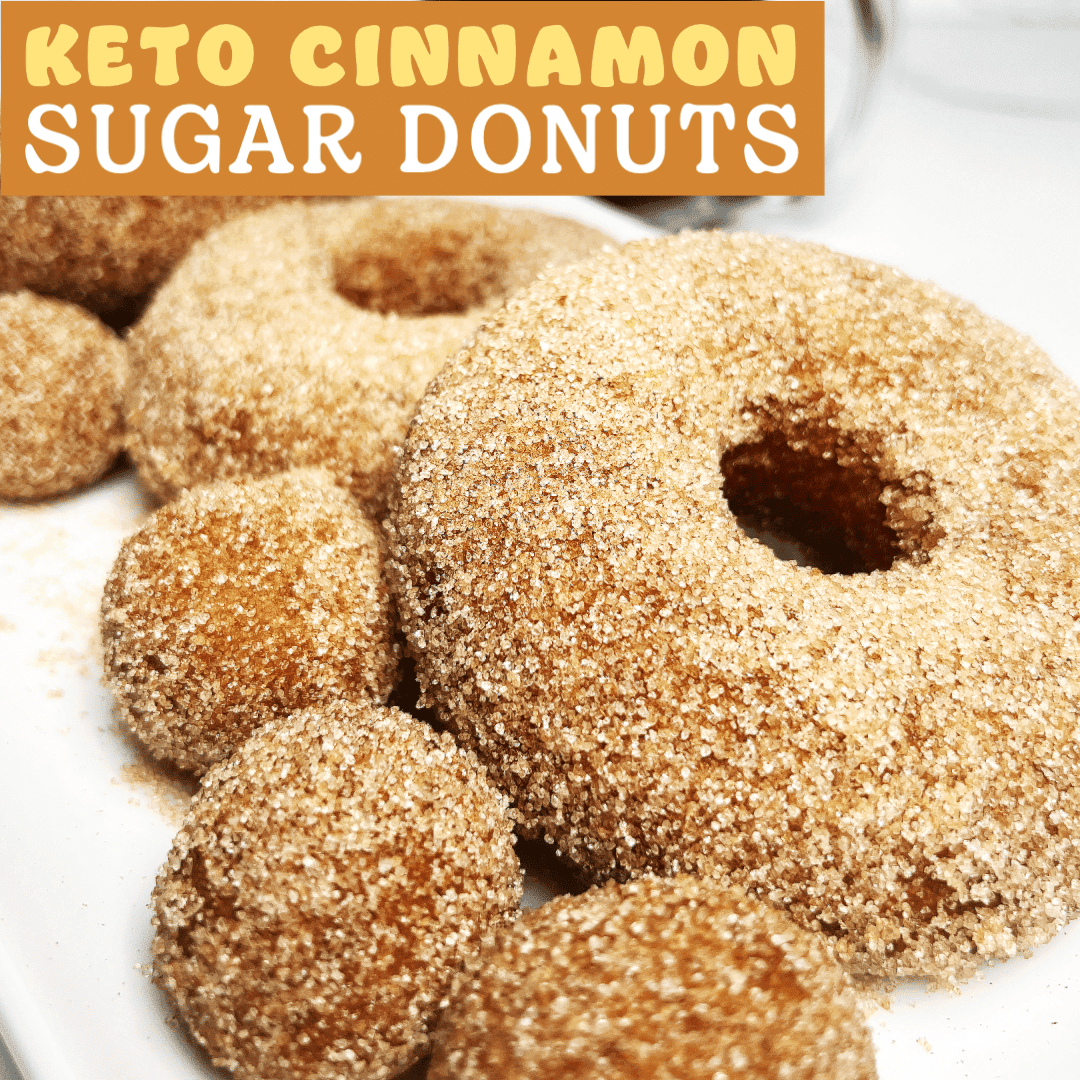 Keto Cinnamon Sugar Donuts 3 WAYS!