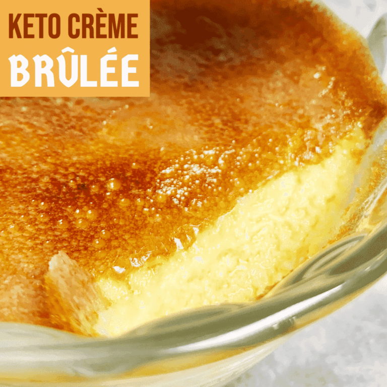Keto Crème Brûlée