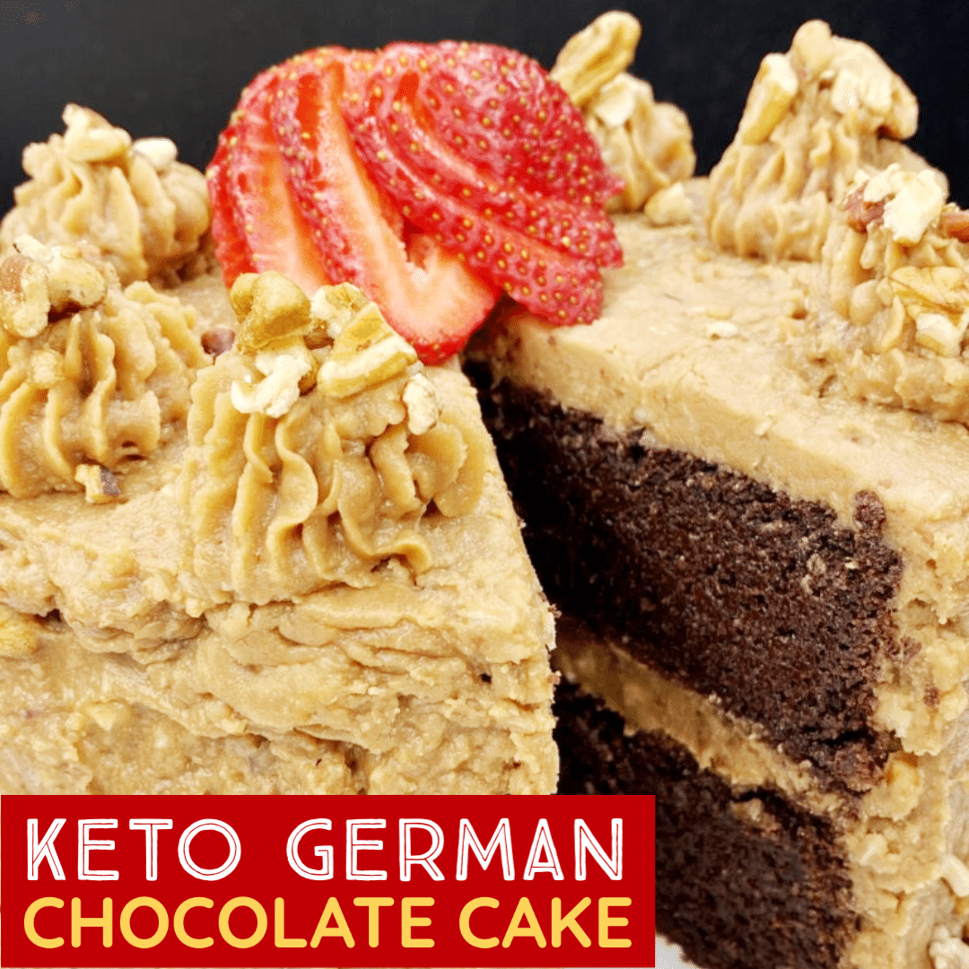 Keto German Chocolate Cake