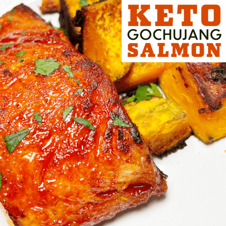 Keto Gochujang Salmon