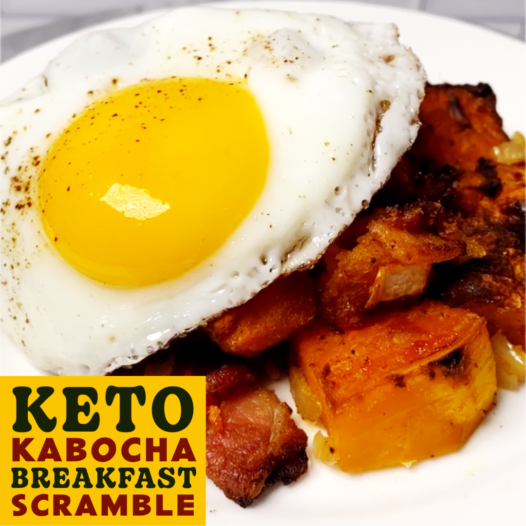 Keto Kabocha Breakfast Scramble