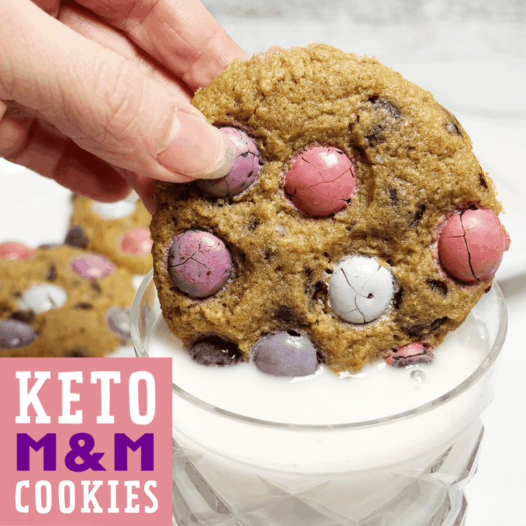 Keto M & M Cookies