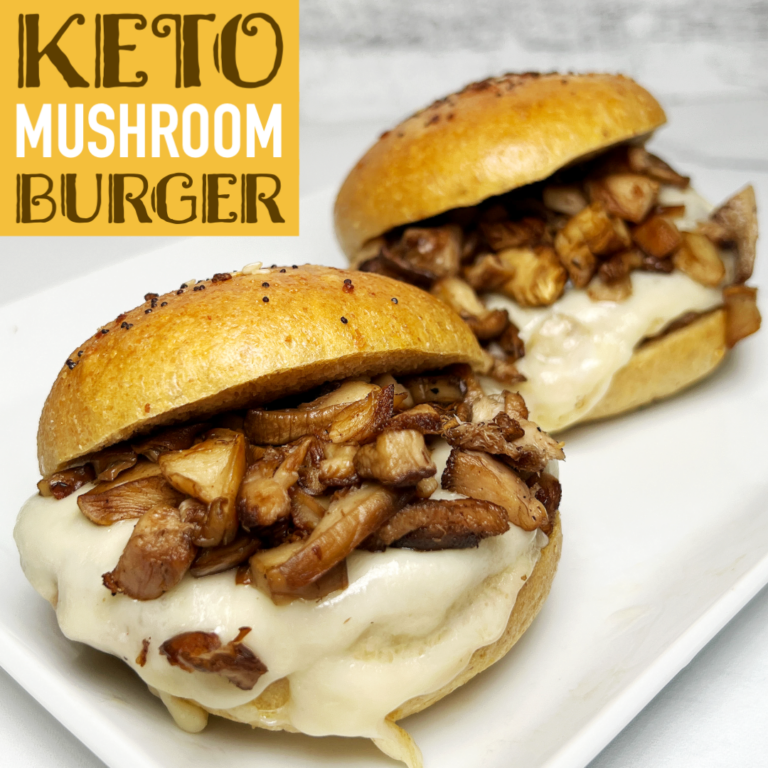 Keto Mushroom Burger