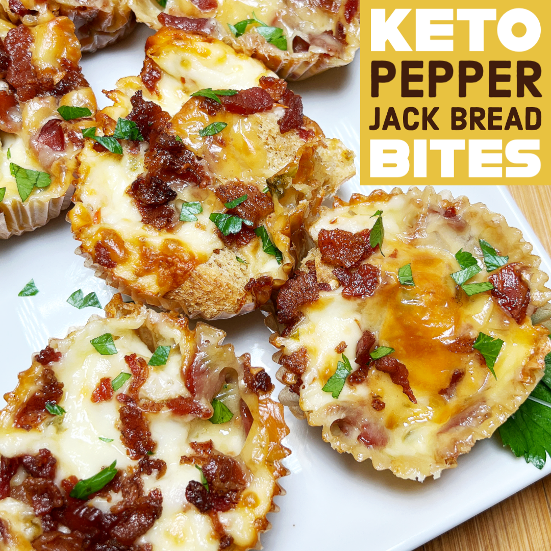 Keto Pepper Jack Bread Bites