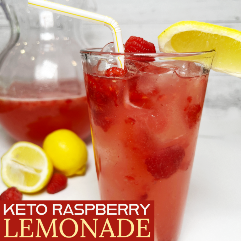 Keto Raspberry Lemonade