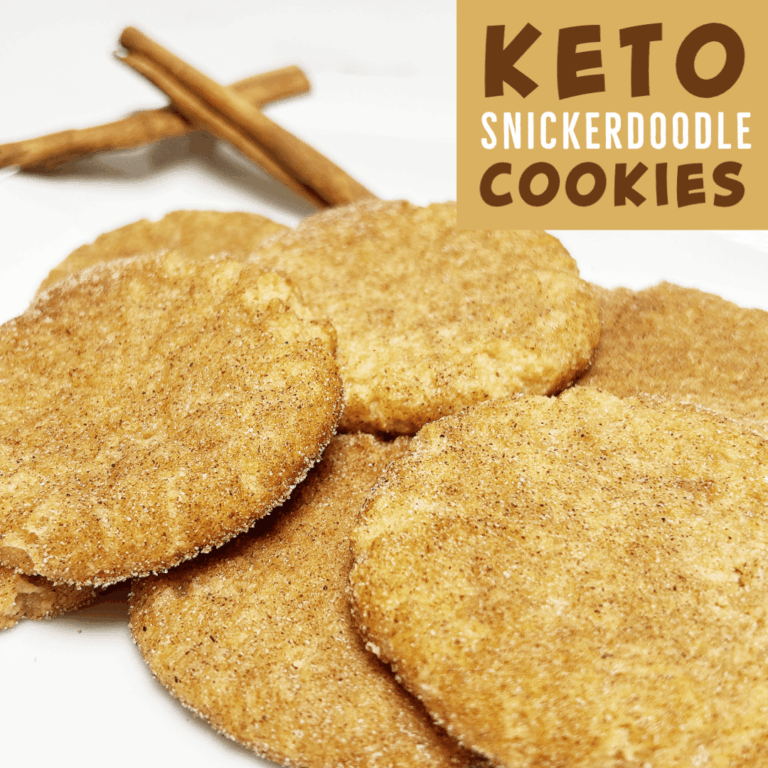 Keto Snickerdoodle Cookies