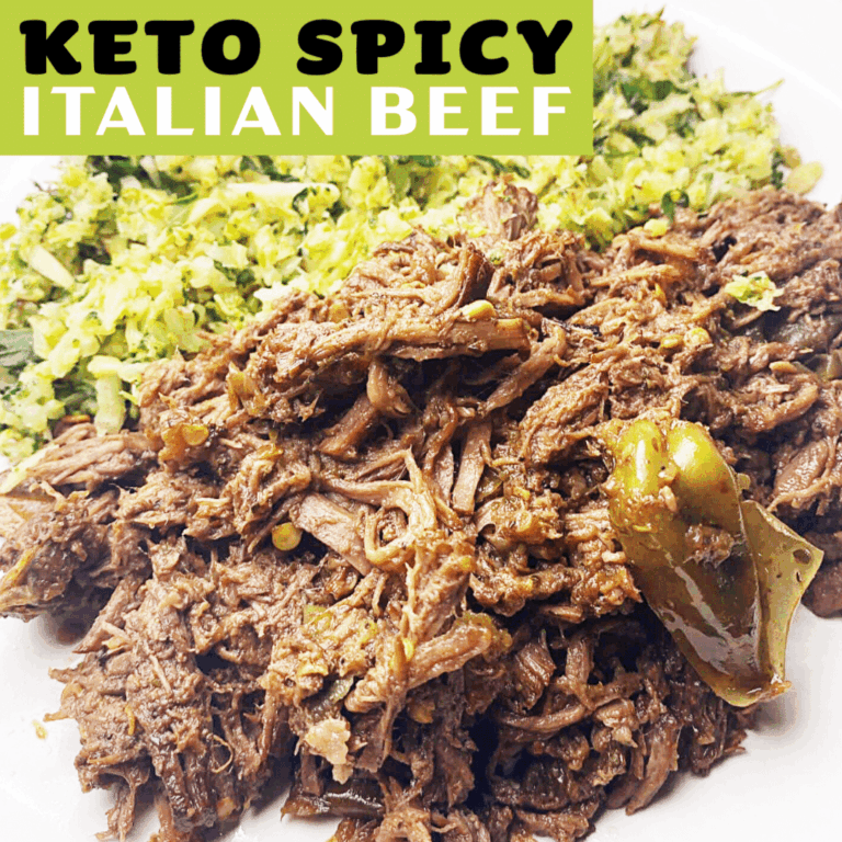 Keto Spicy Italian Beef