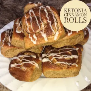 Ketonia Bread Mix Keto Cinnamon Rolls