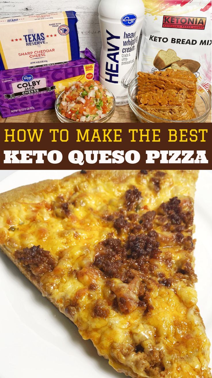 Keto Queso Pizza