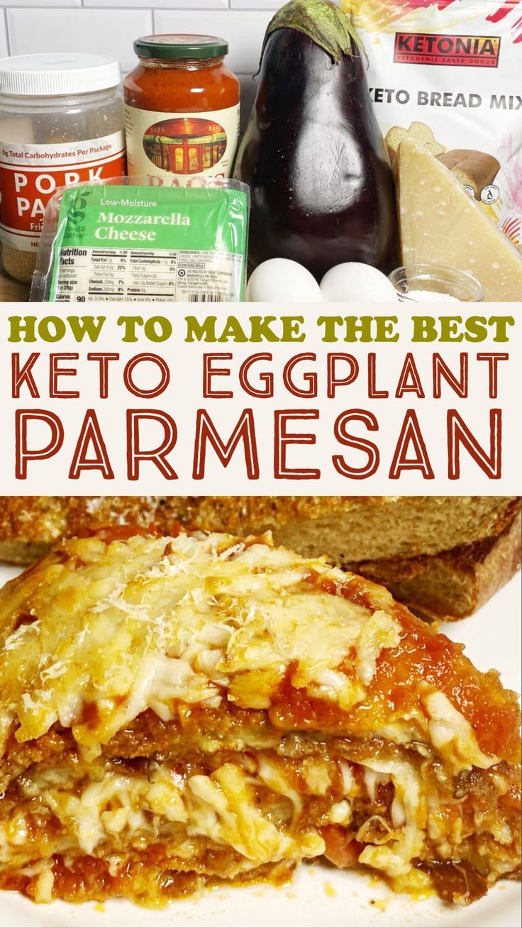 Keto Eggplant Parmesan